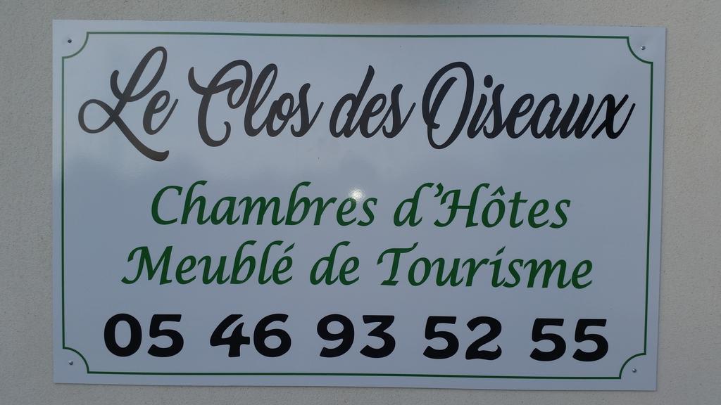Le Clos Des Oiseaux Saintes Dış mekan fotoğraf